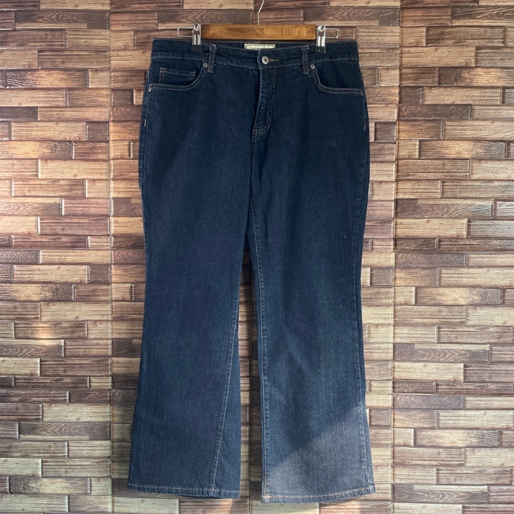 Womens Pre Owned Sonoma 12P Dark Wash Bootcut Jeans